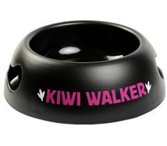 Kiwi Walker Miska plast pes BLACK 750ml růžová Kiwi