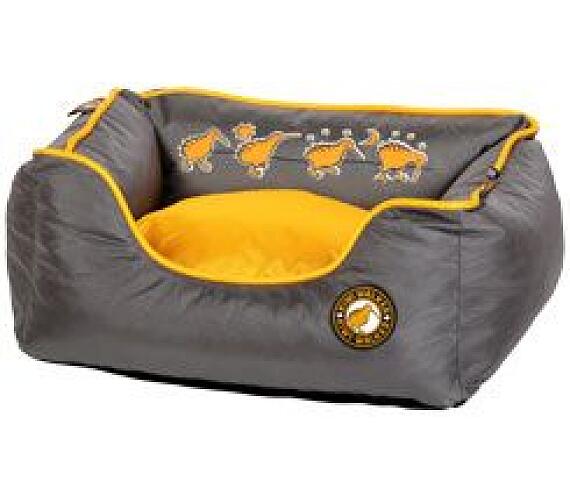 Kiwi Walker Pelech Running Sofa Bed S oranžovošedá Kiwi