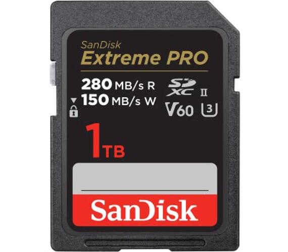 Sandisk Extreme PRO 1 TB V60 UHS-II SD cards + DOPRAVA ZDARMA