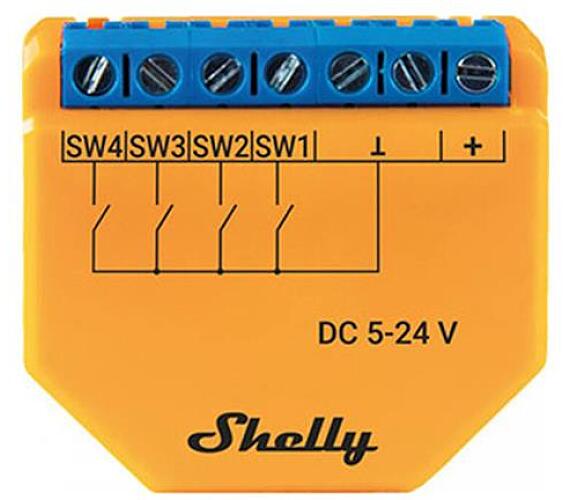 Shelly PLUS i4 DC WiFi
