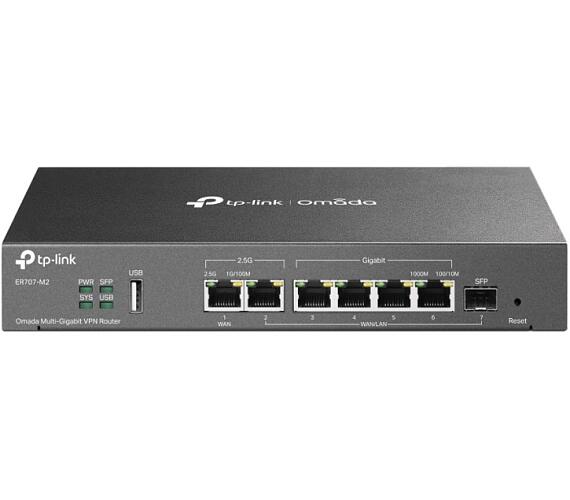 TP-Link ER707-M2 Multigigabitový Omada VPN router ( 1x2,5G WAN/LAN 1x2,5G LAN 4x GWAN/Lan ) + DOPRAVA ZDARMA