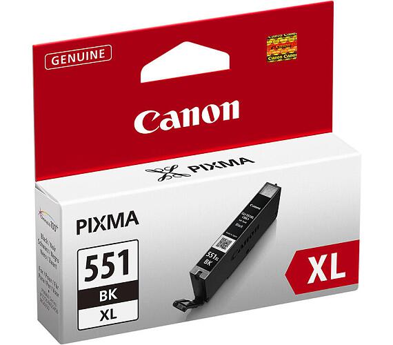 Inkoustov npl Canon CLI-551XL BK, 4425 stran originln - ern