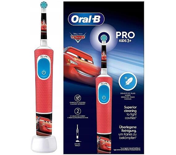 Oral-B Vitality Pro 103 Kids Cars elektrický zubní kartáček