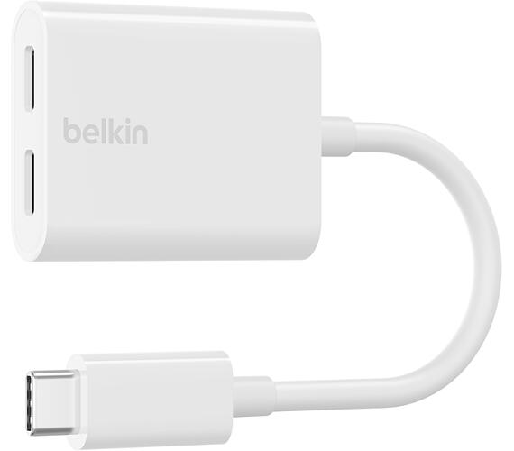 Belkin USB-C adaptér/rozdvojka - USB-C napájení + USB-C audio / nabíjecí adaptér