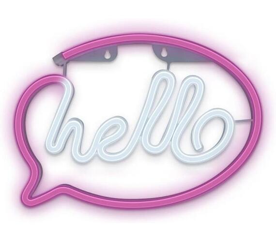 Forever LED neon Hello Pink White