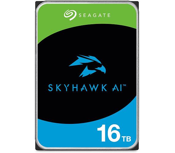 Seagate SkyHawk AI 16TB HDD / ST16000VE002 / Interní 3,5" / 7200 rpm / SATA 6Gb/s / 256 MB + DOPRAVA ZDARMA