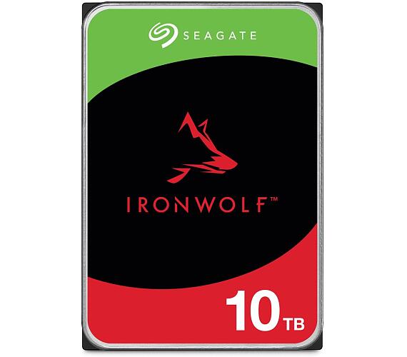 Seagate IronWolf 10TB HDD / ST10000VN000 / Interní 3,5" / 7200 rpm / SATA III / 256 MB + DOPRAVA ZDARMA