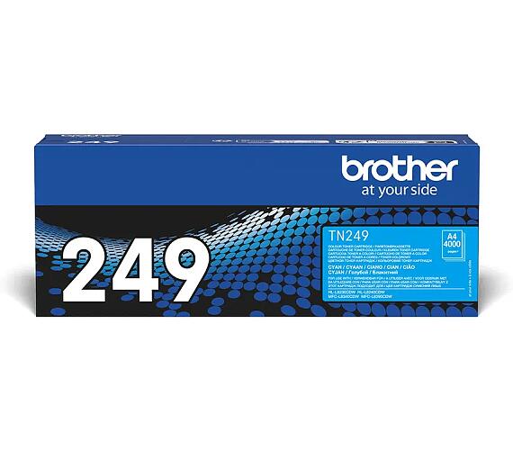 Brother TN-249C Cyan (4000 str.) (TN249C) + DOPRAVA ZDARMA