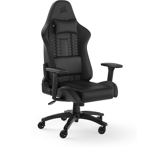 Corsair CORSAIR gaming chair TC100 RELAXED Leatherette black (CF-9010050-WW) + DOPRAVA ZDARMA