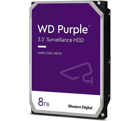 Western Digital WD Purple / 8TB / HDD / 3.5" / SATA / 5400 RPM/3R (WD85PURZ)