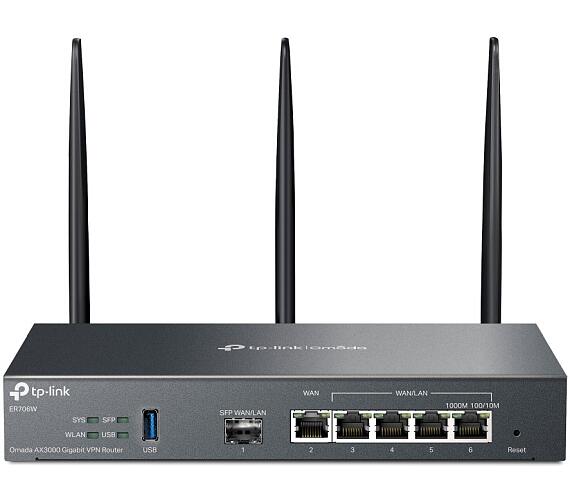 TP-Link ER706W VPN Router WiFi 6 + DOPRAVA ZDARMA