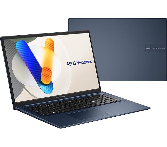 Asus Vivobook 17 - i5-1335U/16GB/512GB SSD/17,3/FHD/IPS/2y PUR/Win 11 Home/modrá (X1704VA-AU179W) + DOPRAVA ZDARMA