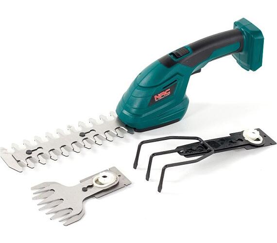 NAC TA-BL-LI-20V s lištou na keře a hrabání