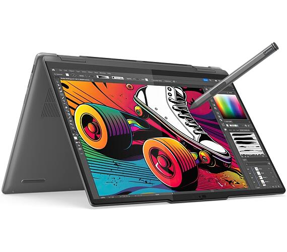 Lenovo Yoga 7 2-in-1 / 14IML9 / U5-125H / 14" / 2880x1800 / T / 16GB / 1TB SSD/Arc Xe/W11H/Gray/3R (83DJ000RCK)