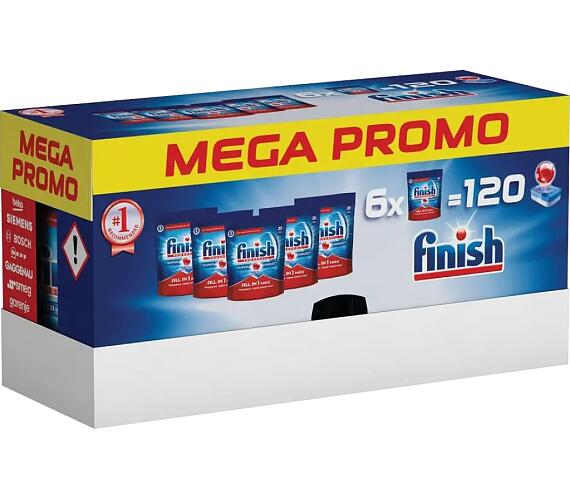 Finish tablety do myky GIGAPACK, 120 ks