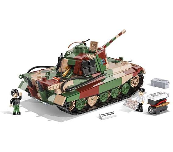 COBI 2540 II WW Panzer VI Tiger Ausf. B Konigstiger 1000 k 2 f