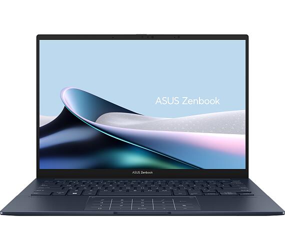 Asus ASUS Zenbook 14 OLED / UX3405MA / U9-185H / 14" / 2880x1800 / T / 32GB / 1TB SSD/Arc Xe/W11P/Blue/2R (UX3405MA-OLED495X)