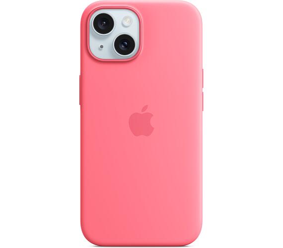 Apple iPhone 15+ Silicone Case with MS - Pink (MWNE3ZM/A) + DOPRAVA ZDARMA