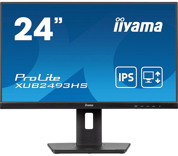 IIYAMA iiyama ProLite / XUB2493HS-B6 / 23,8" / IPS / FHD / 100Hz / 0,5ms / Black / 3R