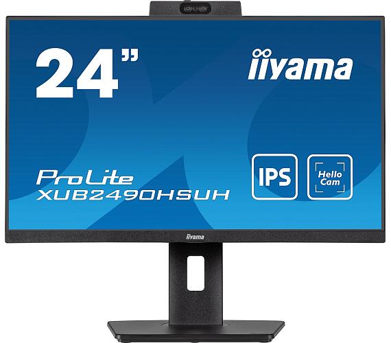 IIYAMA iiyama ProLite / XUB2490HSUH-B1 / 23,8" / IPS / FHD / 100Hz / 4ms / Black / 3R