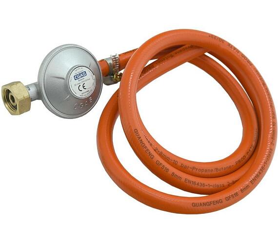 CATTARA Plynový regulátor tlaku 30mbar EN16129 - sada 1,5m hadice