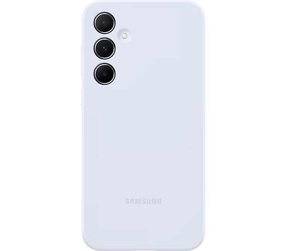 Samsung Silikonový zadní kryt A55 Light Blue (EF-PA556TLEGWW)