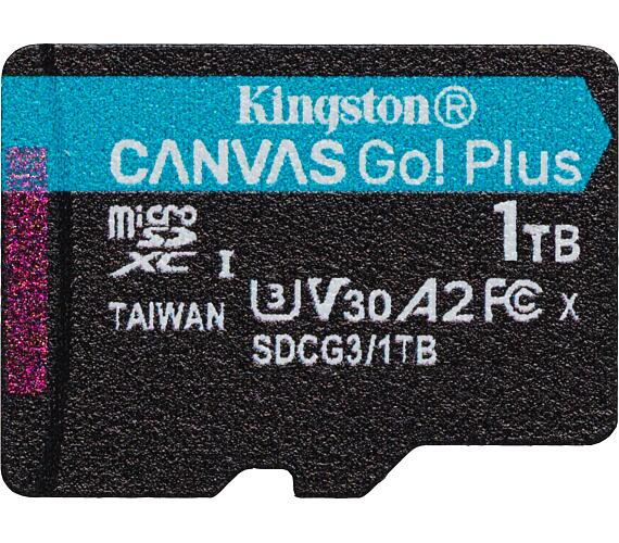 Kingston Canvas Go Plus/micro SDXC/1TB/UHS-I U3 / Class 10 (SDCG3/1TBSP)