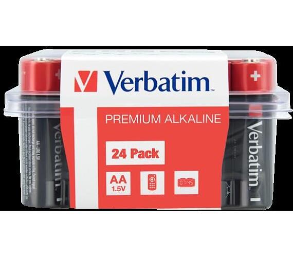 VERBATIM Alkalick Baterie AA 24 Pack / LR6 (49505)