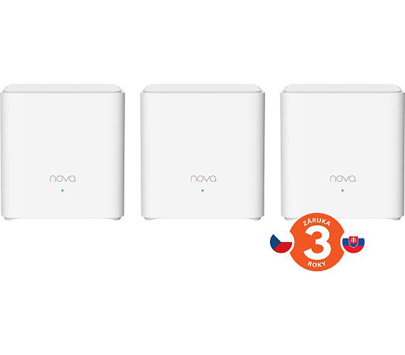 Tenda Nova EX3 (3-pack) WiFi6 AX1500 Mesh Gigabit system