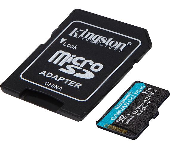 Kingston 1TB microSDXC Canvas Go Plus 170R A2 U3 V30 Card + ADP (SDCG3/1TB)