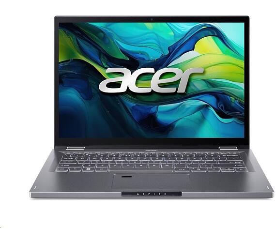 Acer NTB Aspire Spin 14 (ASP14-51MTN-567C),Core5 120U ,14" FHD ,16GB,1TB SSD,Intel Graphic,W11H,Grey (NX.KRUEC.008) + DOPRAVA ZDARMA