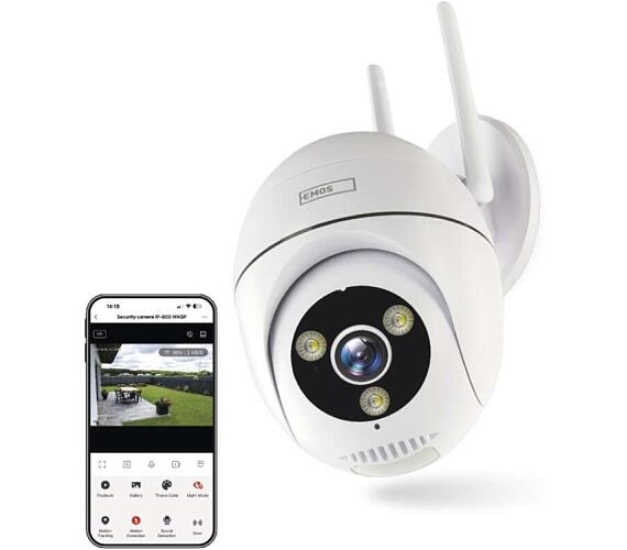 Emos goSmart Venkovní otočná kamera IP-800 WASP s WiFi + DOPRAVA ZDARMA