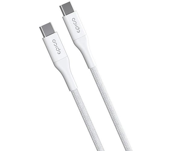 Epico USB-C/USB-C 1,2m 100W bílý