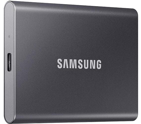 Samsung T7 / 4TB / SSD / Externí / Šedá / 5R (MU-PC4T0T/WW)