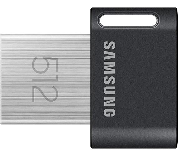 Samsung FIT Plus/512GB/USB 3.2/USB-A/Titan Gray (MUF-512AB/APC)