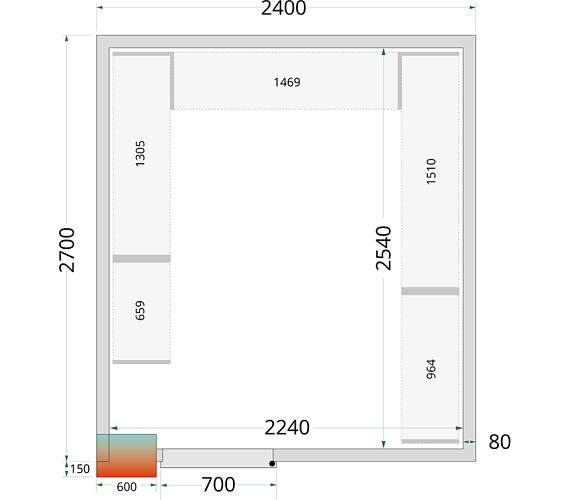 CR 240x270x220 + DOPRAVA ZDARMA