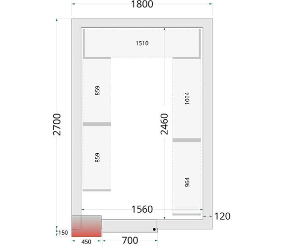 CR 180x270x220 + DOPRAVA ZDARMA