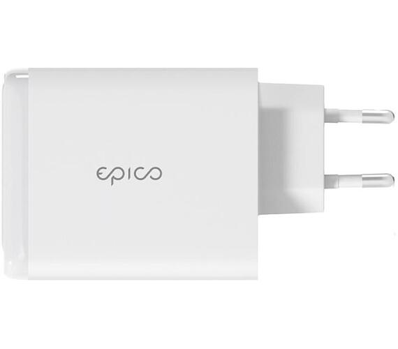 Epico GaN 100W s kabelem USB-C 2m bílá + DOPRAVA ZDARMA