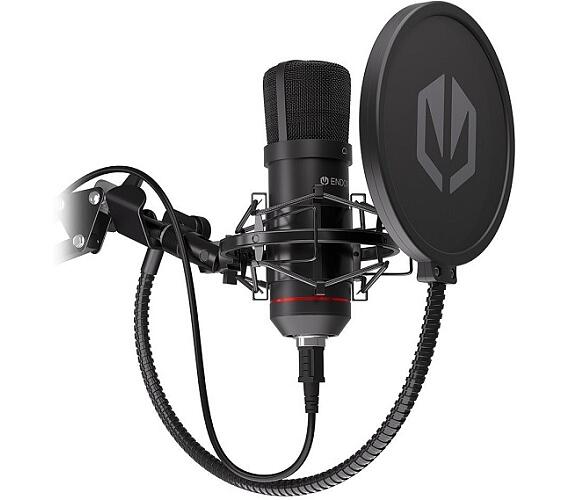 ENDORFY mikrofon Solum/streamovací/nastavitelné rameno/pop-up filtr/3,5mm jack/USB-C/USB-A (EY1B001)