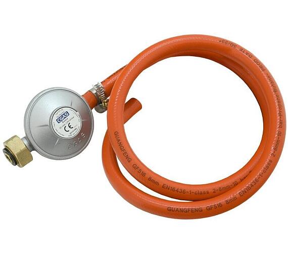 CATTARA Plynový regulátor tlaku 30mbar EN16129 - sada 0,9m hadice