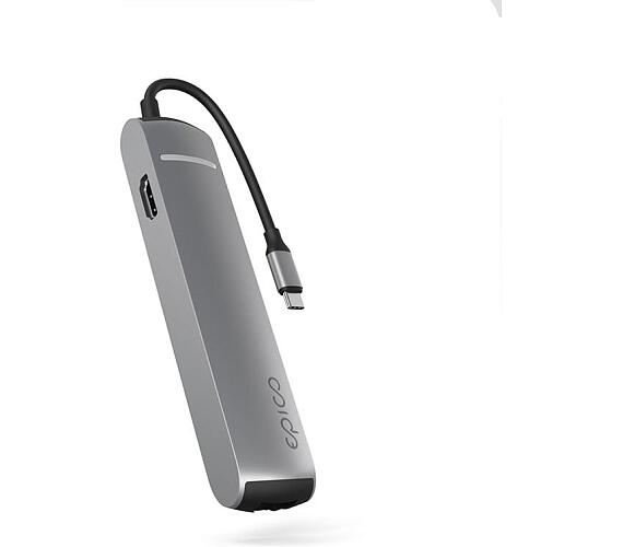 Epico Hub slim USB-C 6v1 8K vesmírně šedý + DOPRAVA ZDARMA
