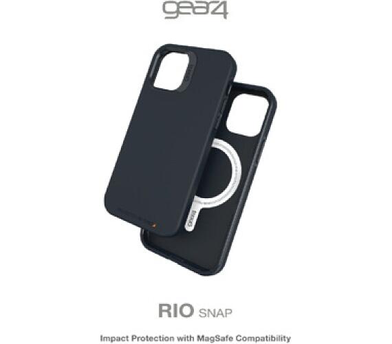 Gear4 GEAR4 D3O Rio Snap kryt iPhone 12 Pro Max černý (702007479)
