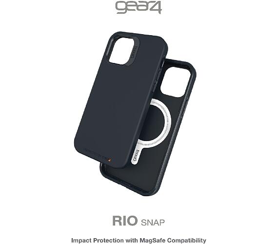 Gear4 GEAR4 D3O Rio Snap kryt iPhone 12 mini černý (702007477)