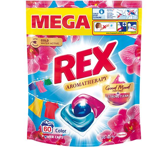 REX prac kapsle Aromatherapy Orchid Color 60 pran, 720g