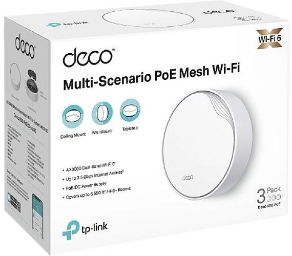 TP-Link Deco X50-PoE(1-pack) WiFi 6 + DOPRAVA ZDARMA