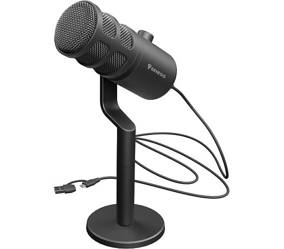 GENESIS streamovací mikrofon Genesis Radium 350D Dynamic + DOPRAVA ZDARMA