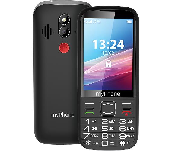 myPhone Halo 4 LTE Senior černý