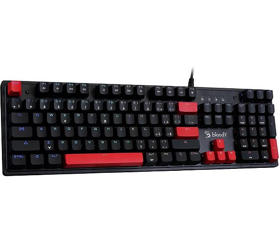 A4TECH Bloody S510R mechanická herní klávesnice,RGB podsvícení