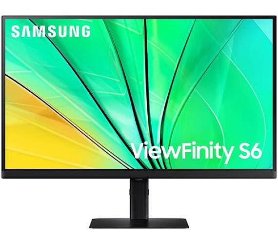 Samsung ViewFinity S6 (S60D) 27" LED IPS 2560x1440 Mega DCR 5ms 350cd DP HDMI USB-C pivot 100Hz (LS27D600EAUXEN)