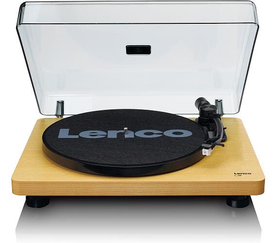 Lenco L-30 - gramofon s USB výstupem dřevo